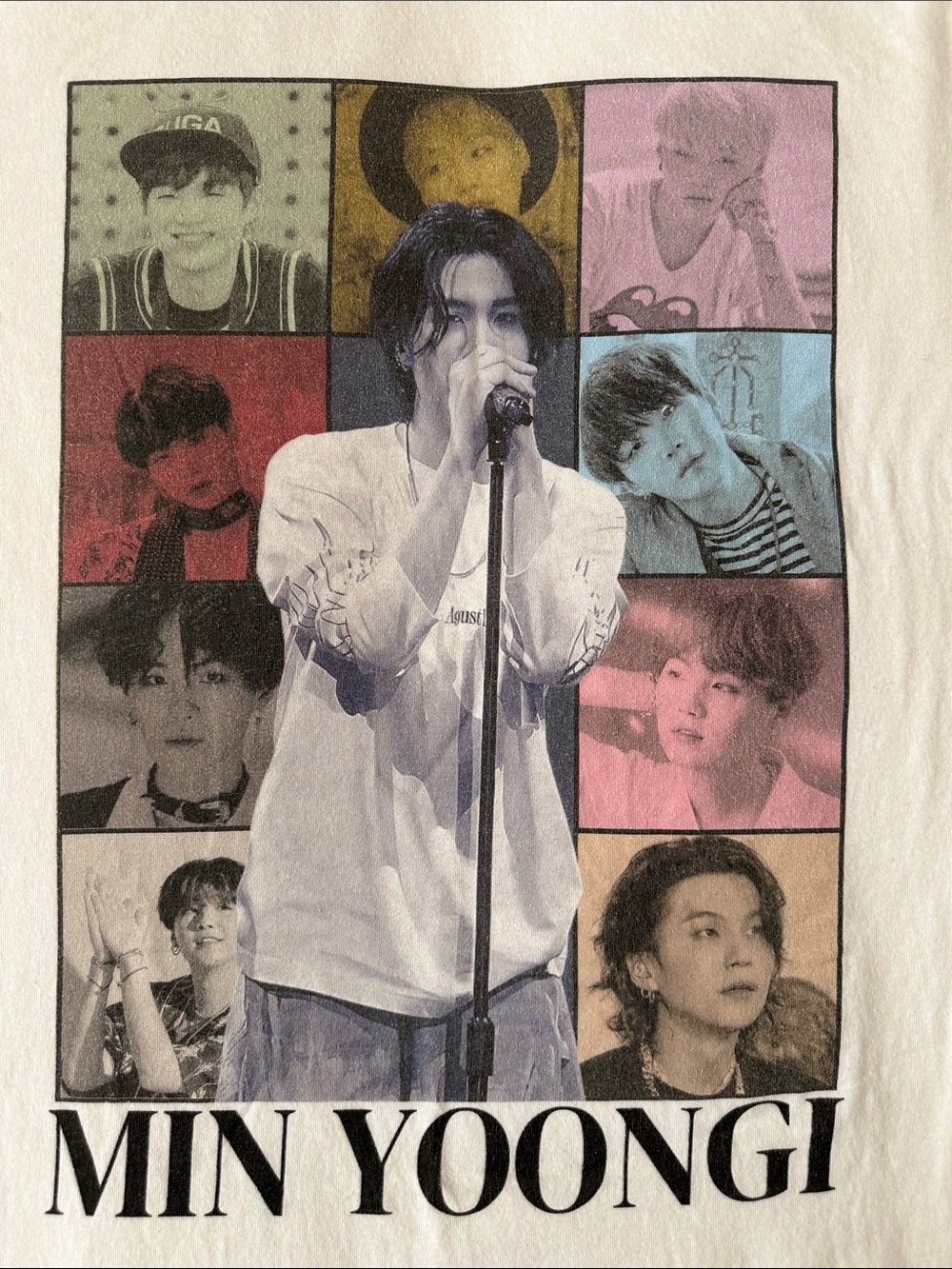 BTS Suga Yoongi Graphic Tee | Eras | AGUST D